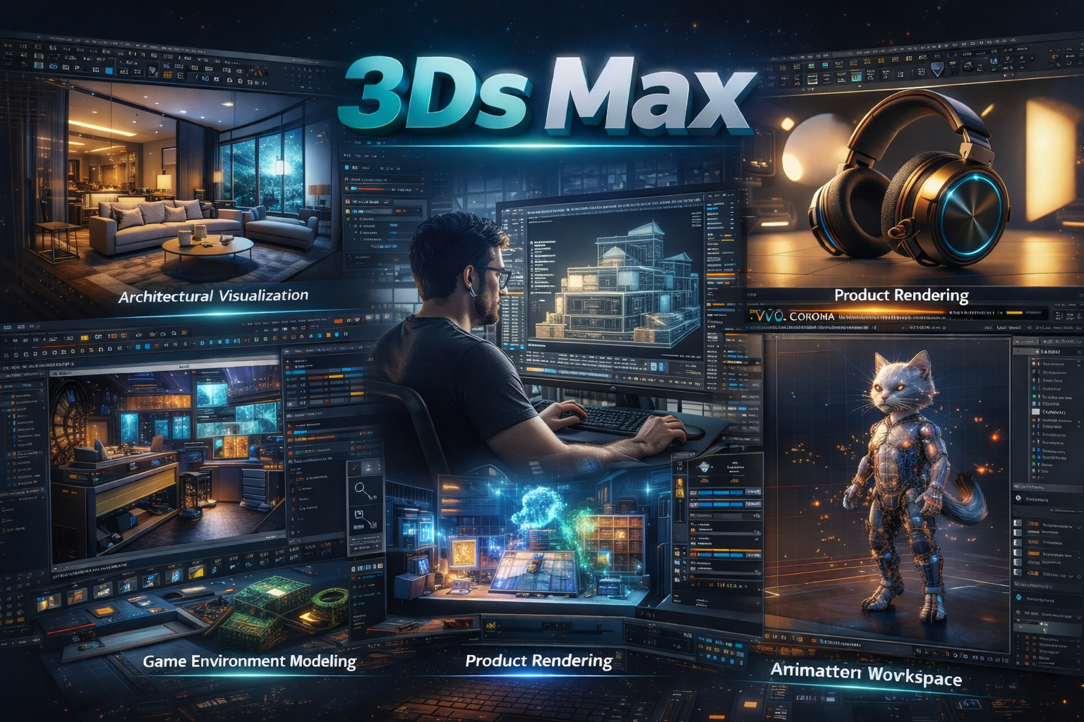 มีอะไรที่ 3ds Max ทำอะไรได้บ้าง